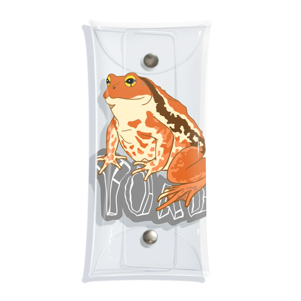 LalaHangeulのTOAD (ヒキガエル) 英字バージョン Clear Multipurpose Case