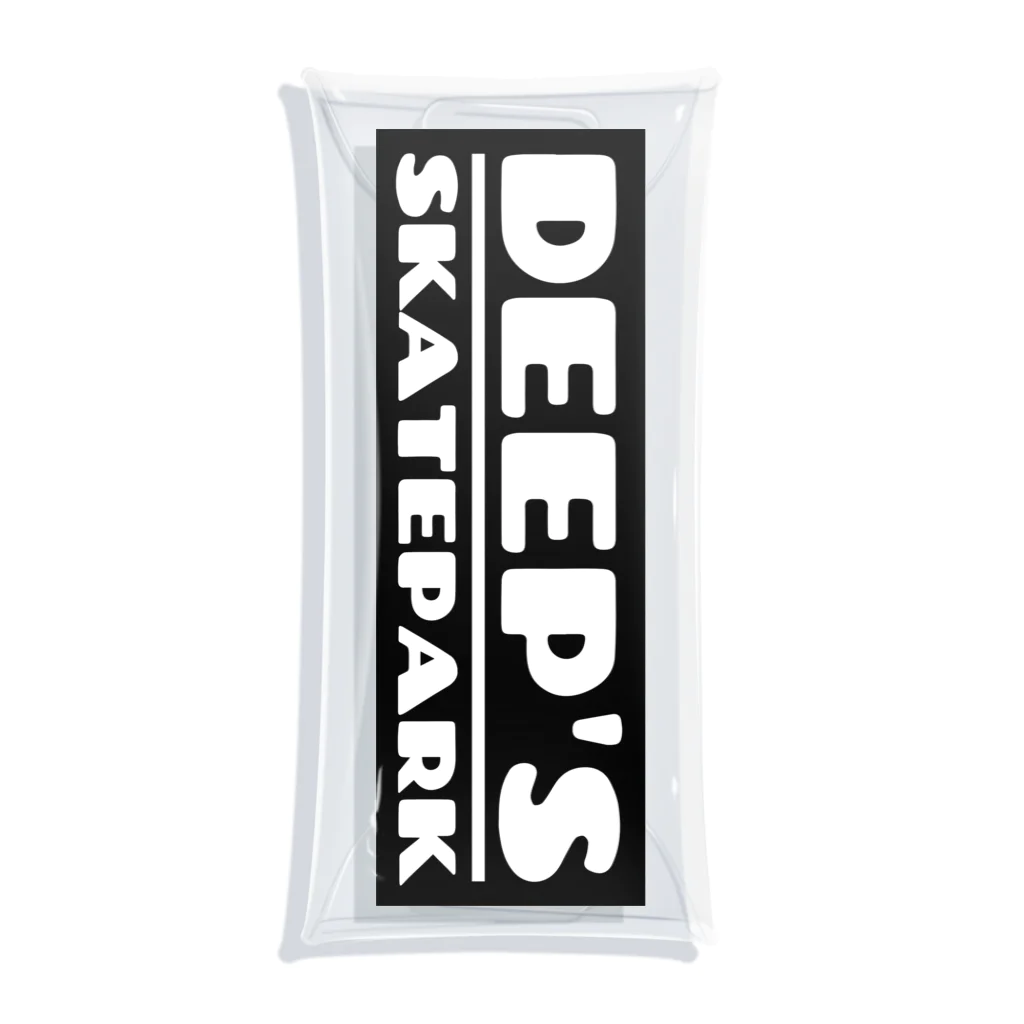 DEEP'S SKATEPARKのDeeps Clear Multipurpose Case