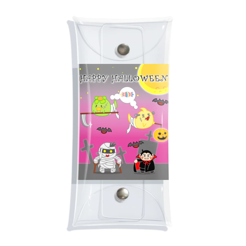 かいほう屋のHappy Halloween大集合 Clear Multipurpose Case