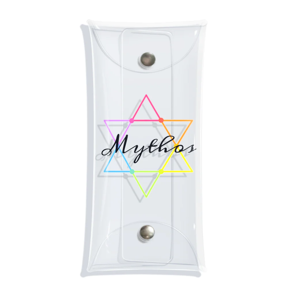 〜Mythos〜のMythos/Hexagram・黒 Clear Multipurpose Case