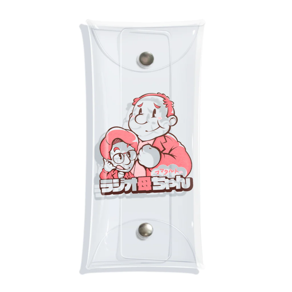 GERA「ママタルトのラジオ母ちゃん」公式ショップのラジオ母ちゃん番組クリアケース Clear Multipurpose Case