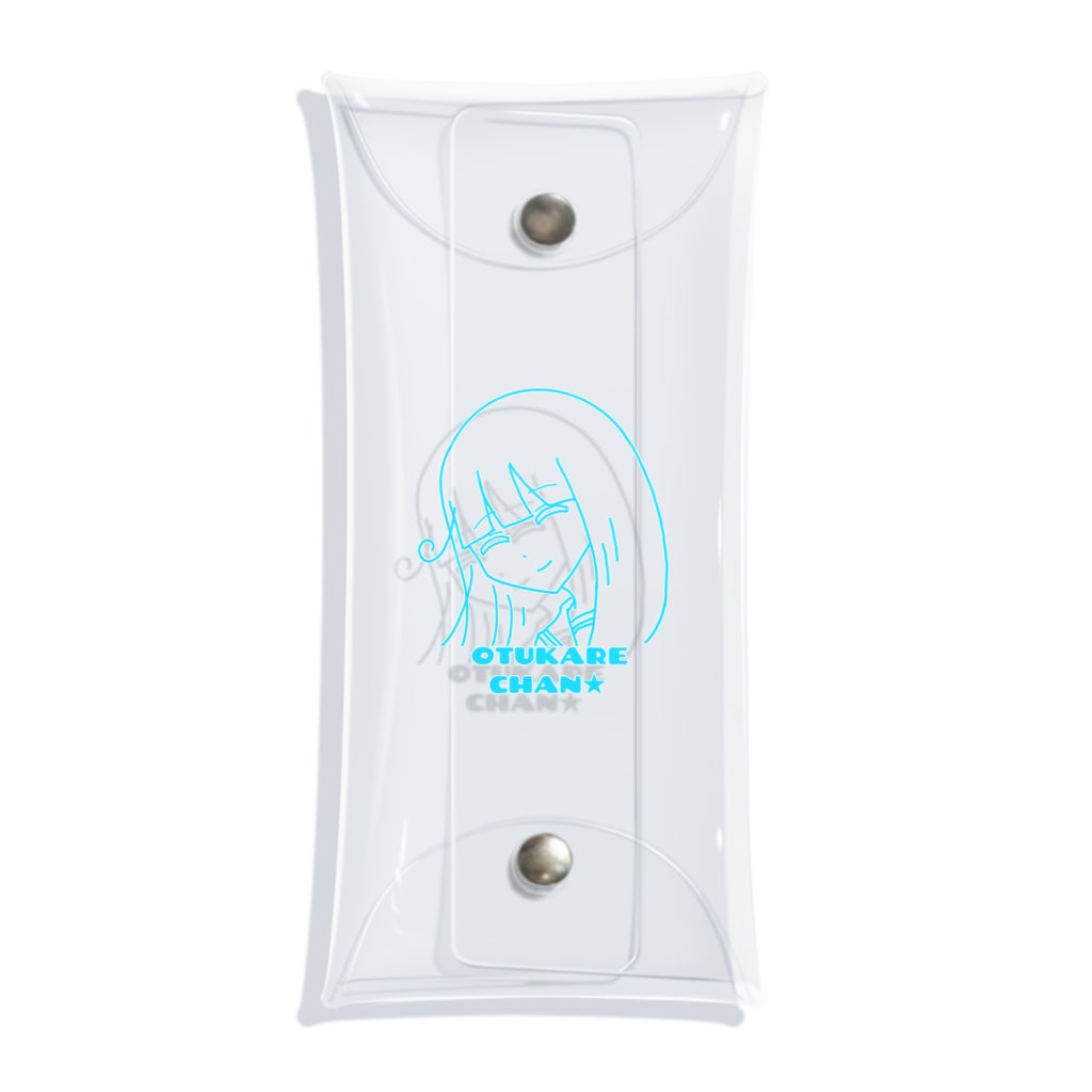 おつかれちゃん ローマ字版 Clear Multipurpose Case By あきんど Sakura7aki Suzuri