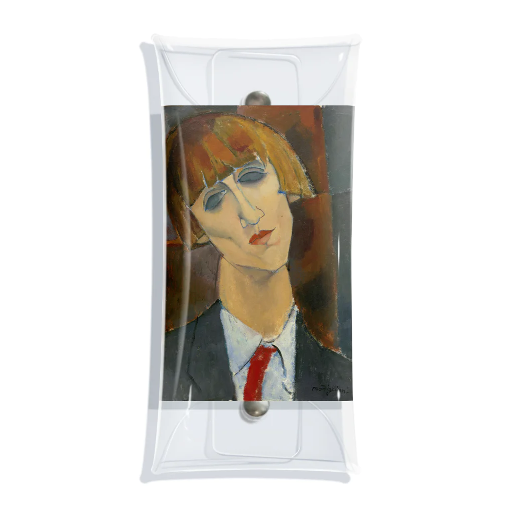 museumshop3の【世界の名画】アメデオ・モディリアーニ『Madame Kisling』 Clear Multipurpose Case