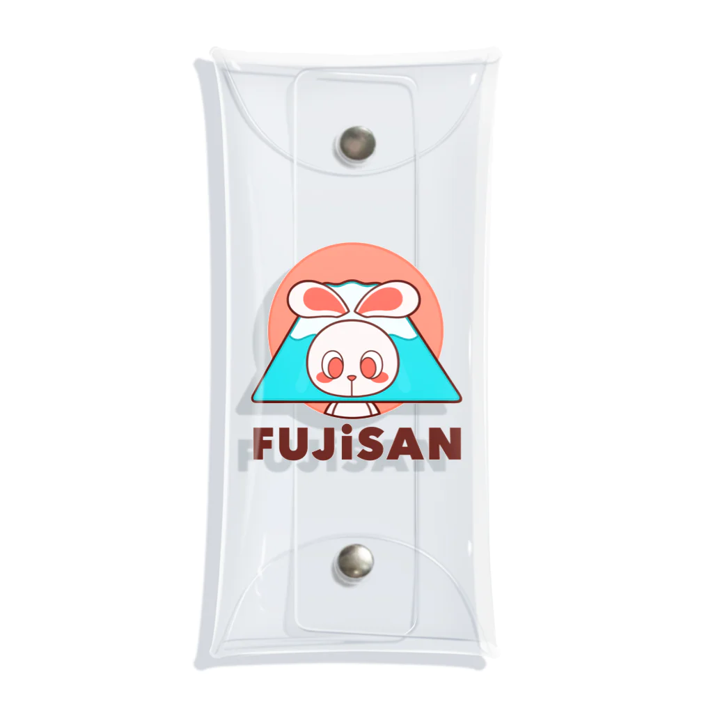レタ(LETA)のぽっぷらうさぎ(FUJISAN) Clear Multipurpose Case