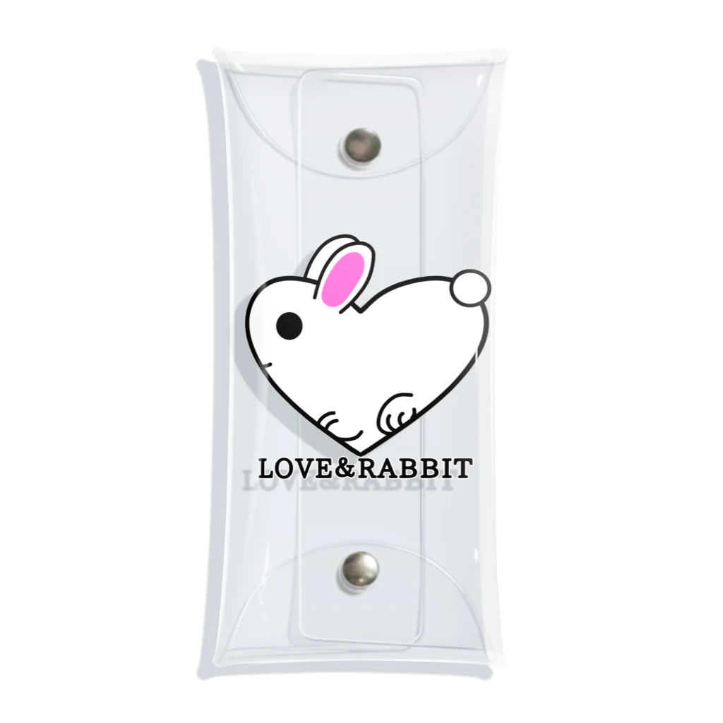 kazeou（風王）のLOVE＆RABBIT Clear Multipurpose Case