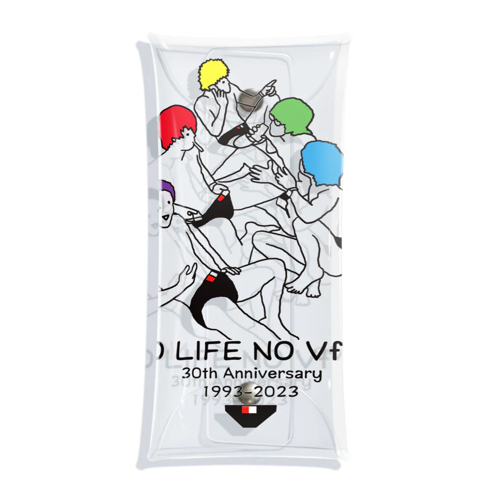 hataPOPworksEXTRAの"NO LIFE NO Vfive" 30th Anniversary 투명 동전 지갑