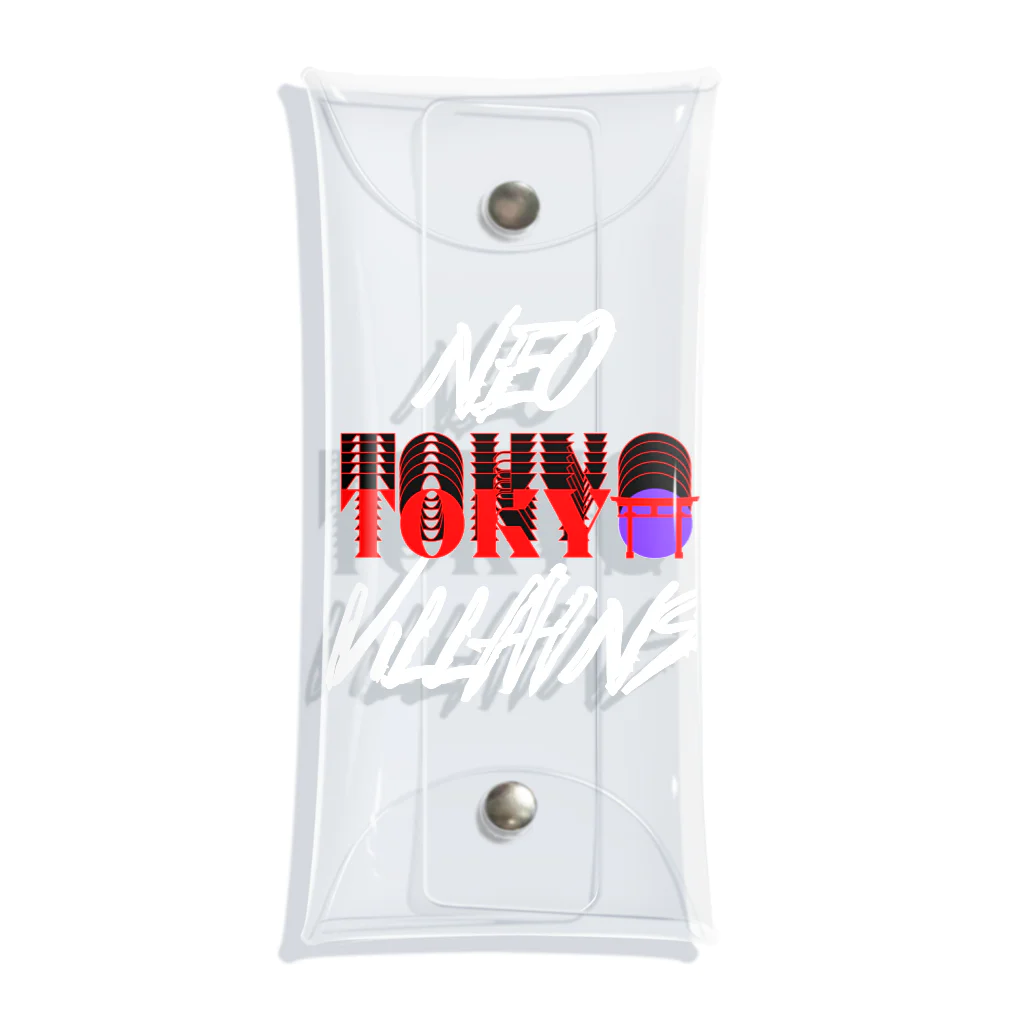 曜変天目堂のNEO TOKYO VILLAINS Clear Multipurpose Case