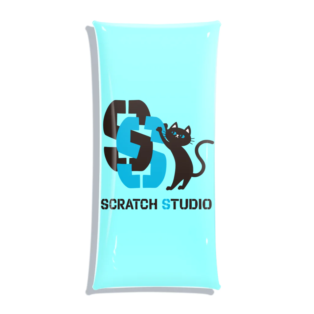 【公式】SCRATCH STUDIO -GOODS SHOP-のSCRATCH STUDIO ロゴクリアマルチケース（No.1） クリアマルチケース