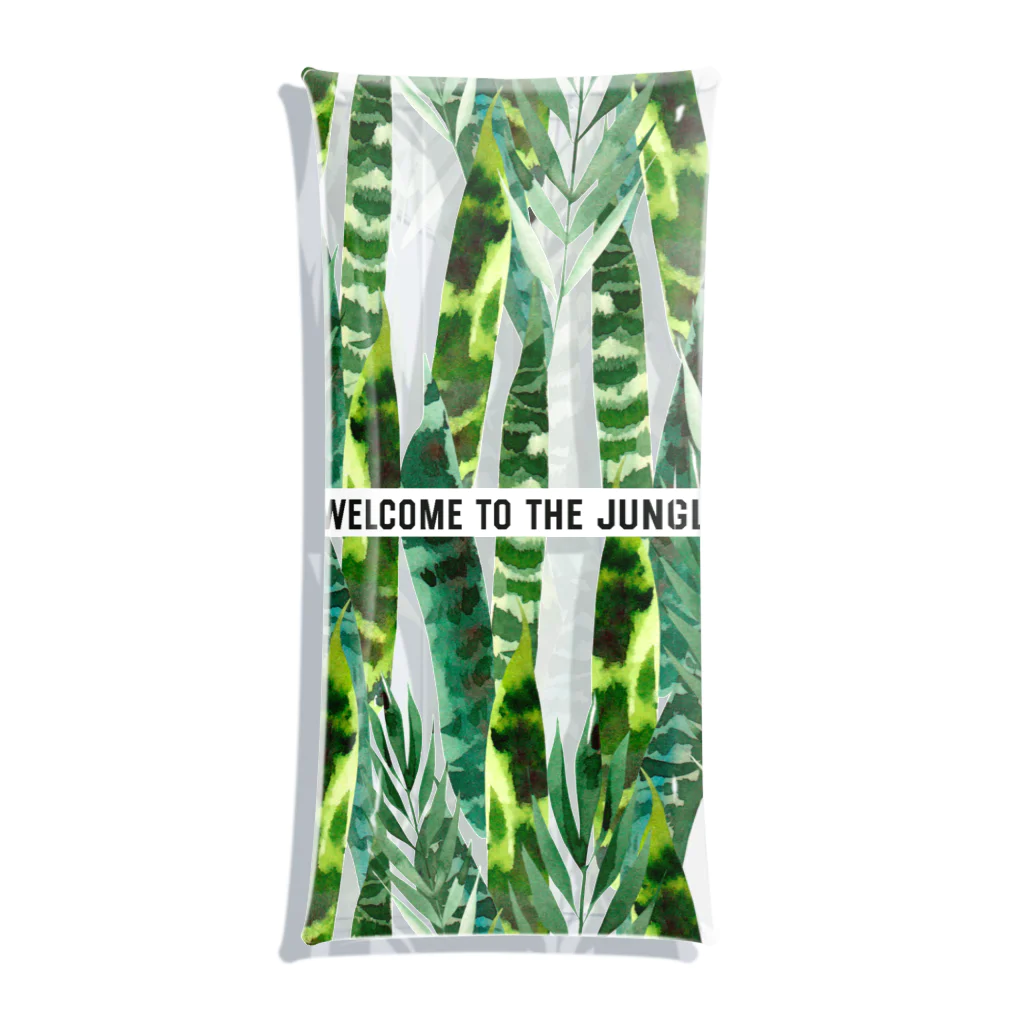 かえる商店のwelcome to the jungle no.2 クリアマルチケース