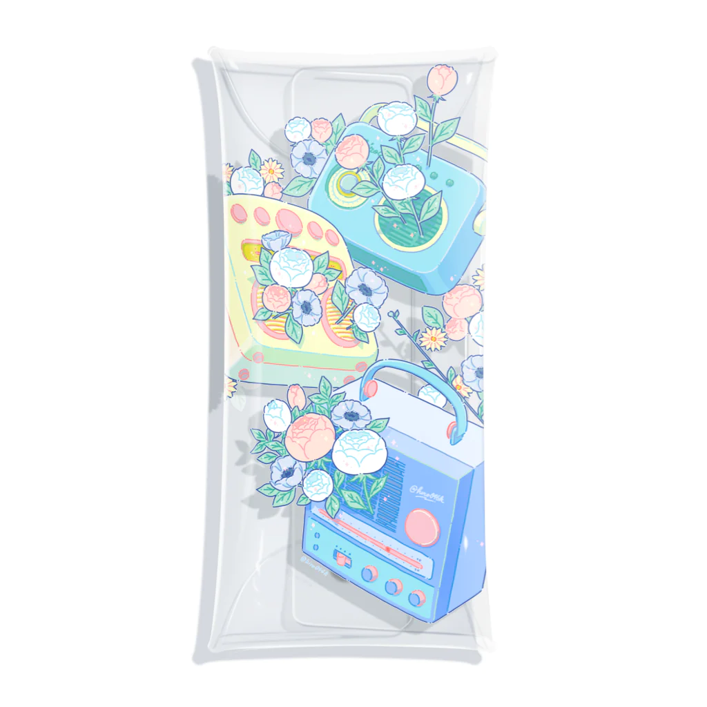 ヒロコのラジオ Clear Multipurpose Case