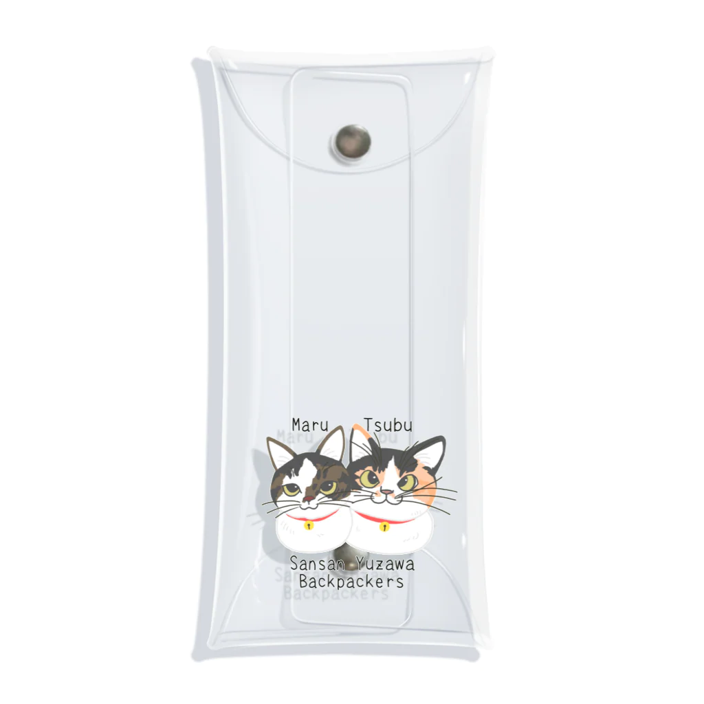 Sansan YuzawaのTsubu and Maru Clear Multipurpose Case