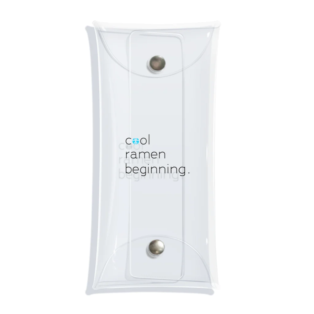 cool_ramen_beginningのcool_ramen_beginning（logo_02） Clear Multipurpose Case