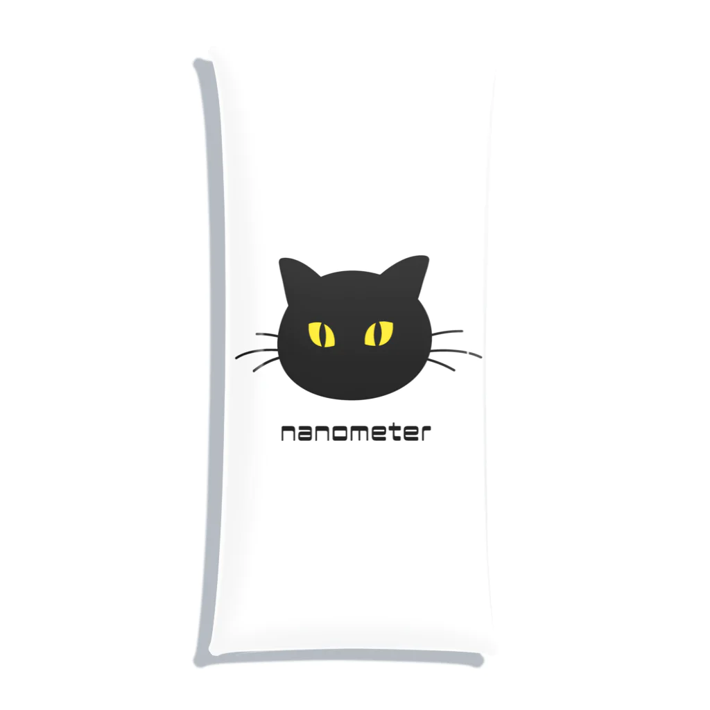 nanometerのnanometer『staring cat eyes』クリアマルチケース（白） クリアマルチケース