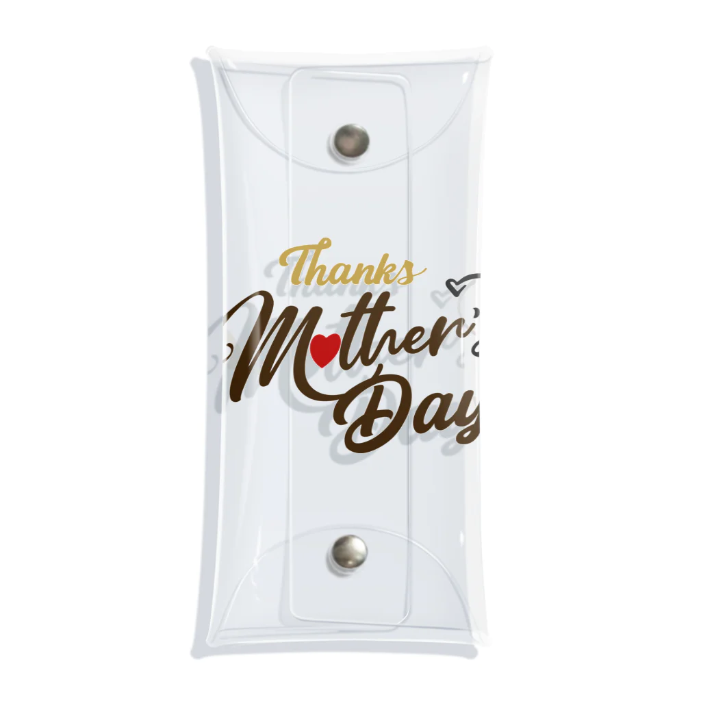 t-shirts-cafeのThanks Mother’s Day クリアマルチケース