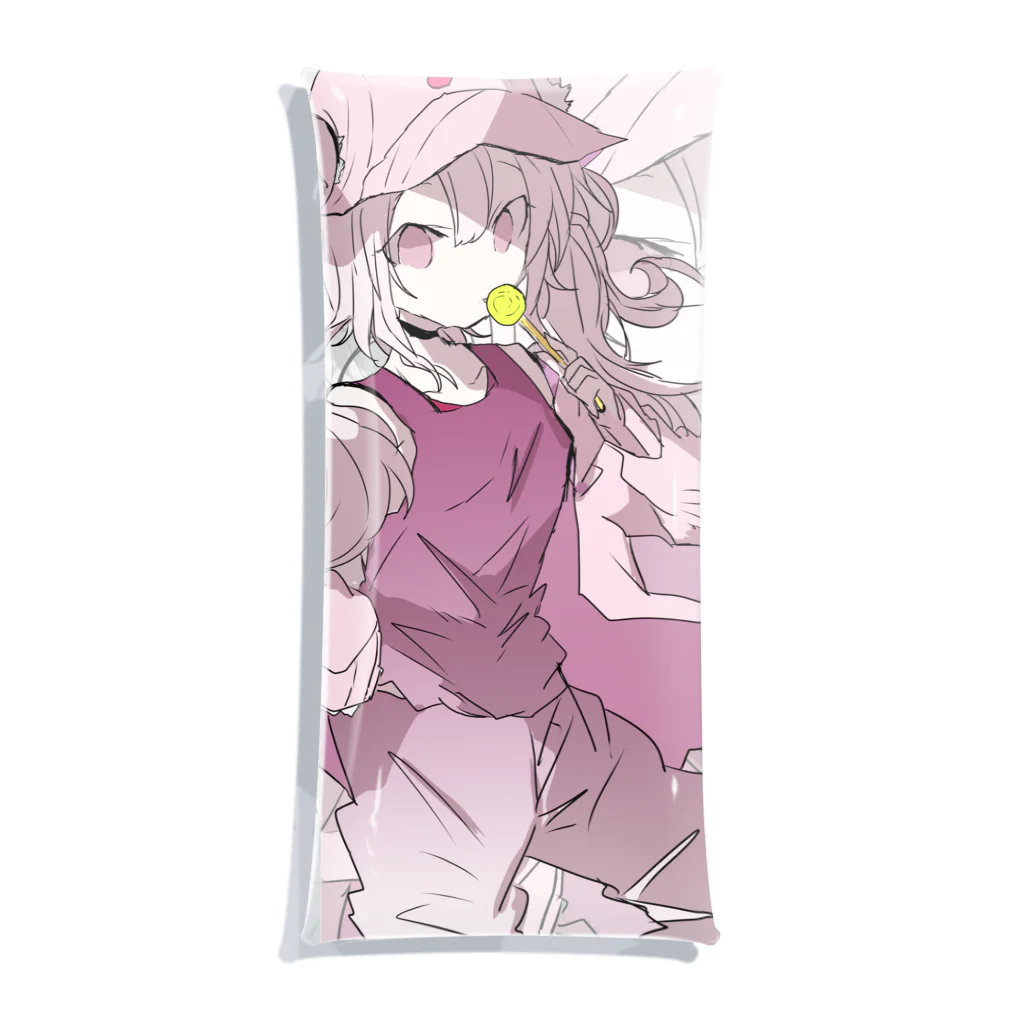 blossomのケモミミツインテ少女 Clear Multipurpose Case