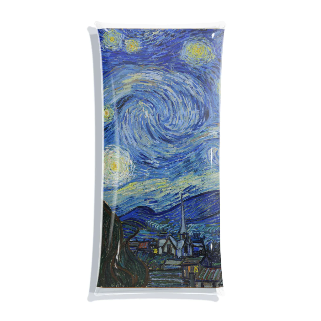 世界美術商店の星月夜 / The Starry Night Clear Multipurpose Case