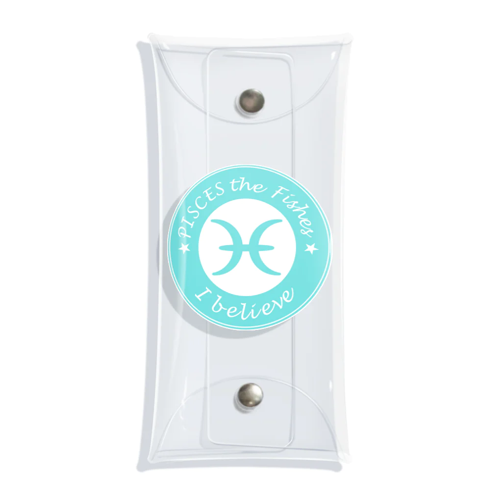 Yuko’ｓ Galleryの12星座キーフレーズ&パワーカラー～うお座～ / 12 zodiac key phrase & power colour - Pisces - Clear Multipurpose Case