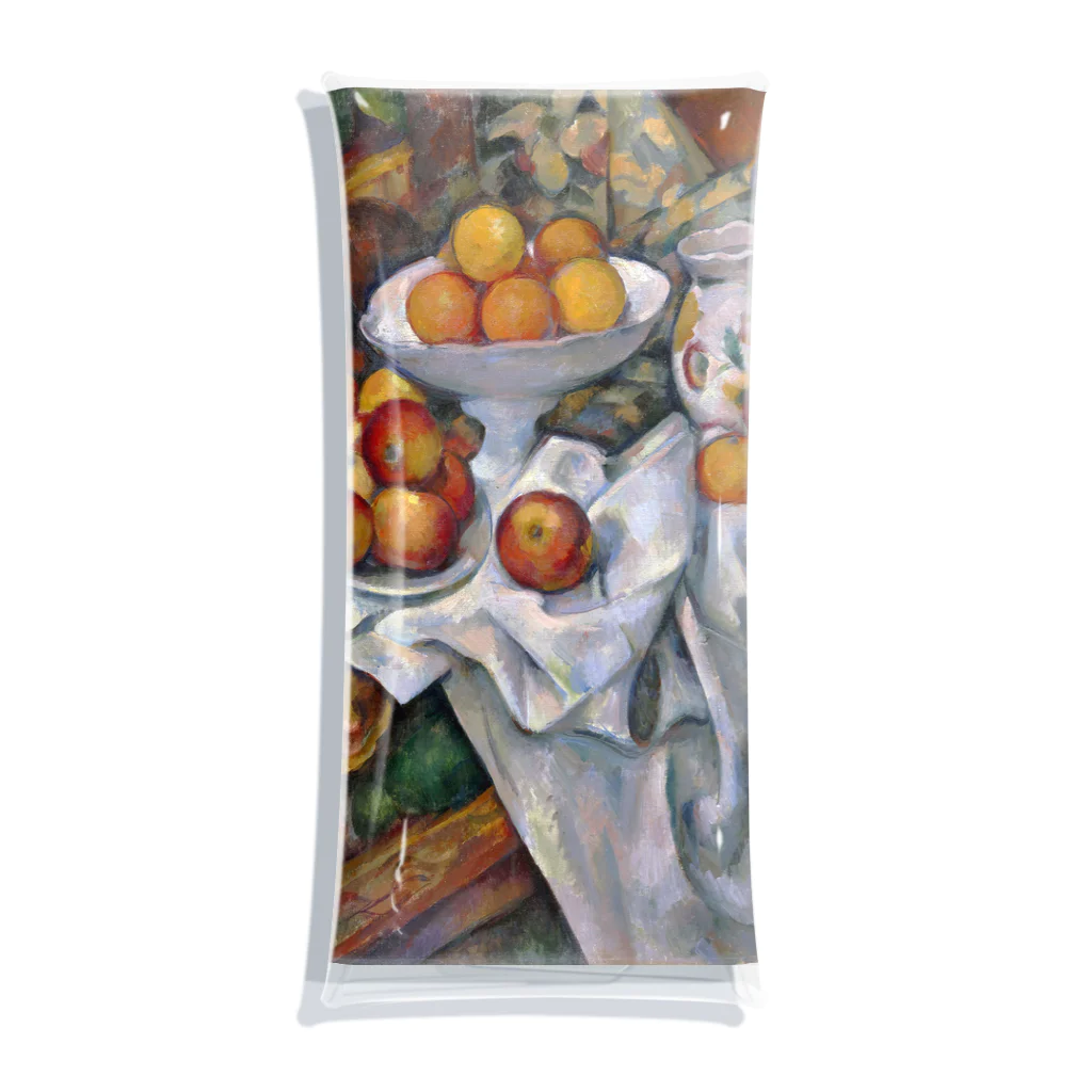 世界美術商店のリンゴとオレンジ / Apples and Oranges Clear Multipurpose Case