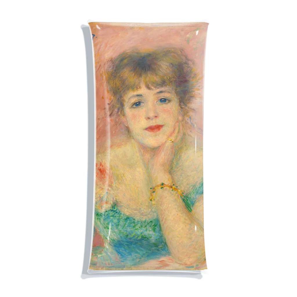 世界美術商店の女優ジャンヌ・サマリーの肖像 / Portrait of the Actress Jeanne Samary Clear Multipurpose Case