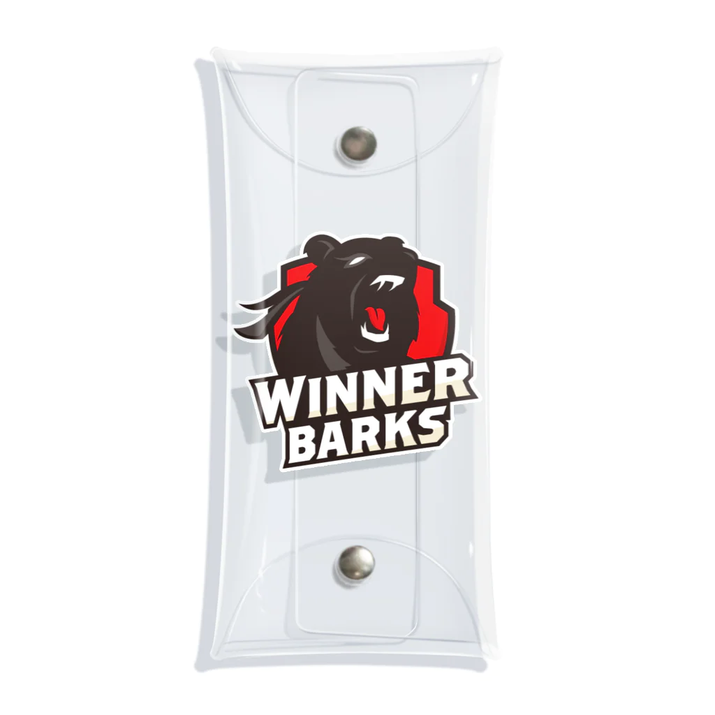 WinnerBarks Ent.のWinnerBarksチームロゴ Clear Multipurpose Case