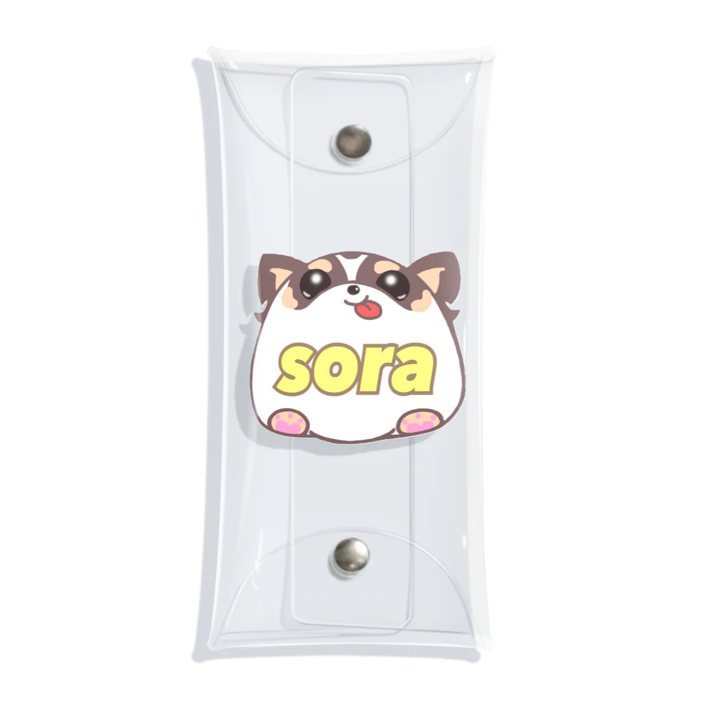 🌈🐶宇宙(sora)の部屋❤️の宇宙(sora)グッズ クリアマルチケース