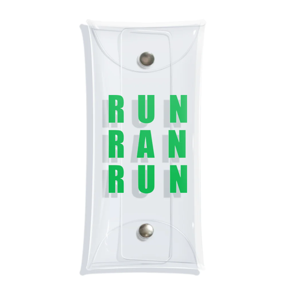 mahangのRUN RAN RUN Clear Multipurpose Case