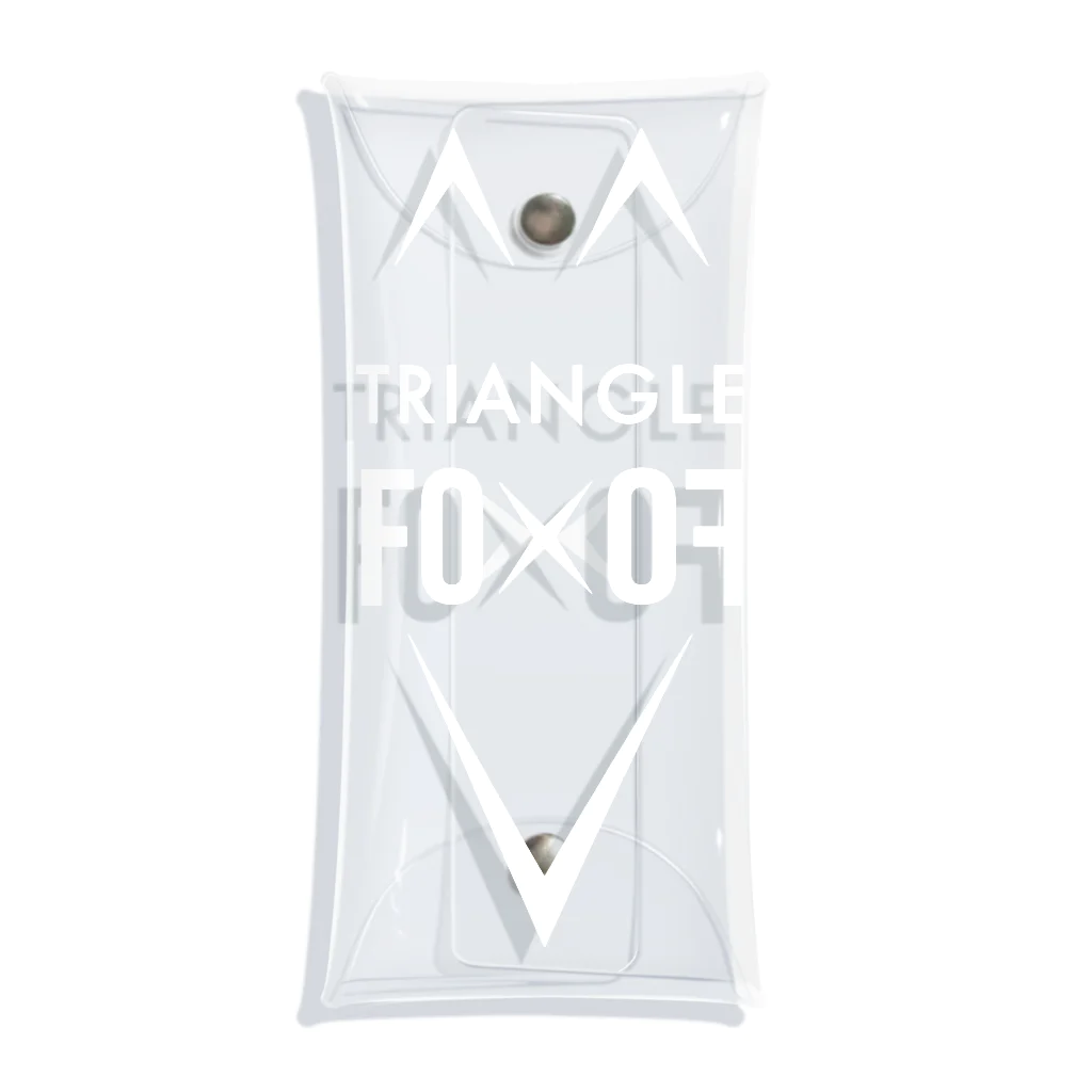 TRIANGLE FOX [トライアングル・フォックス]  Official StoreのWhite Logo x Alpha クリアマルチケース