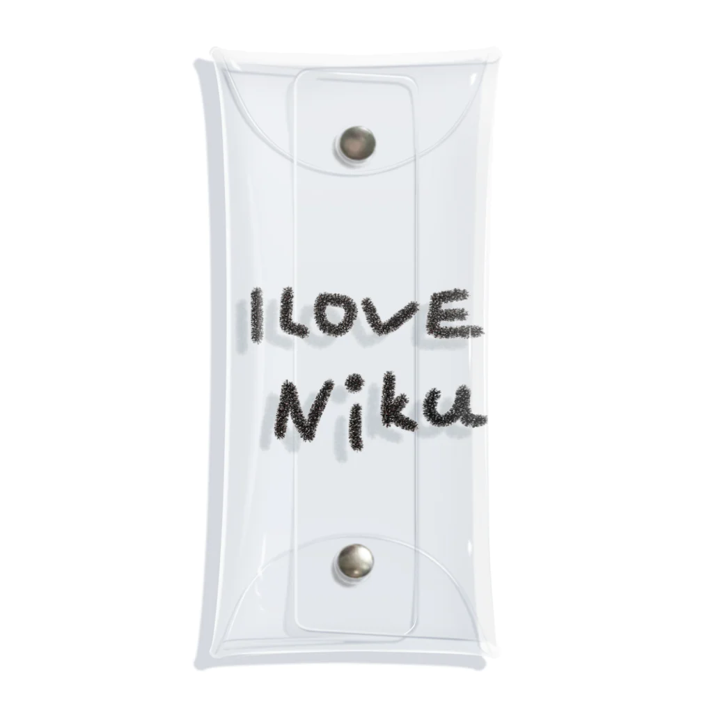 星好き⭐️のI LOVE NiKU Clear Multipurpose Case