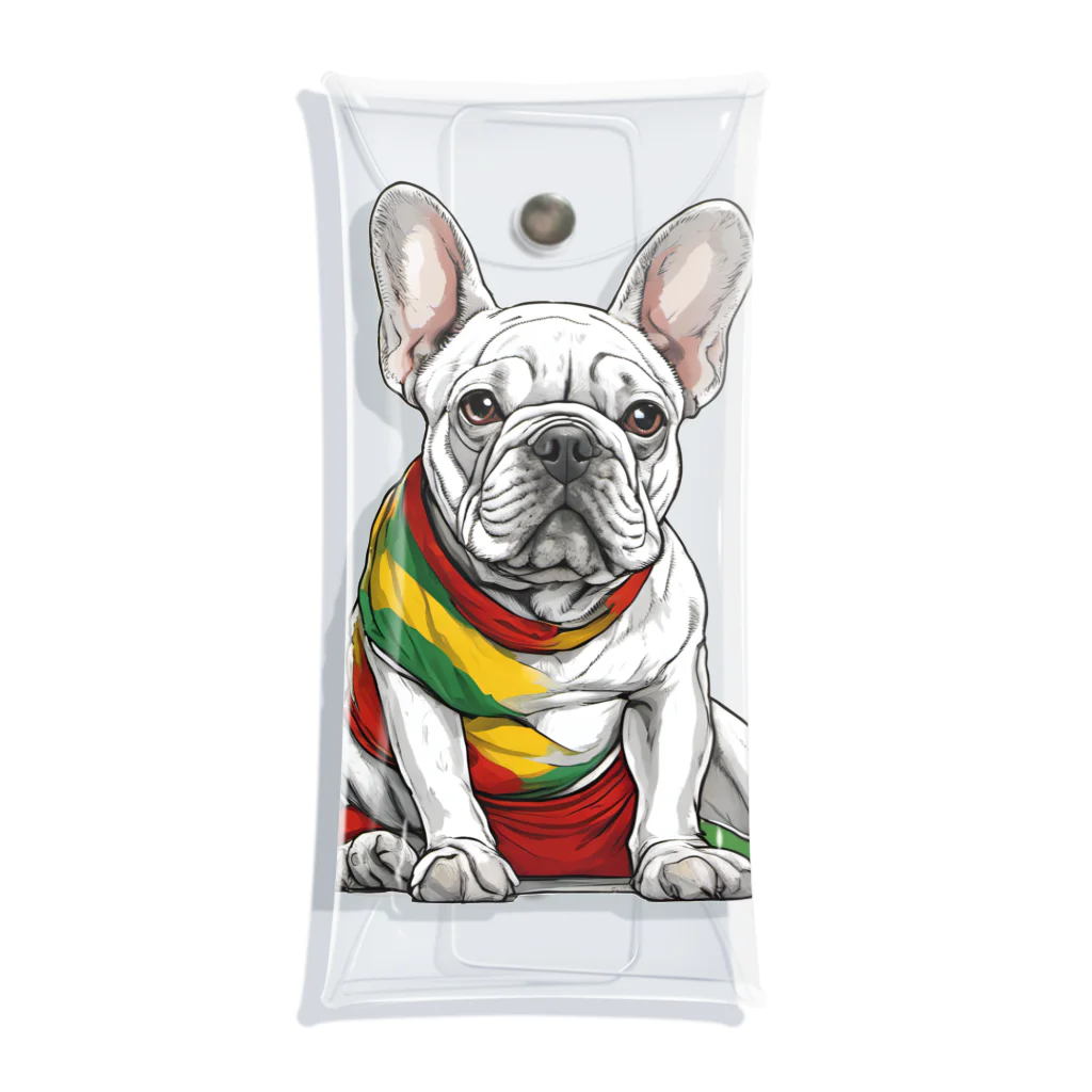 Frenchie-Rasta DoggのFrenchie-Rasta Dogg Clear Multipurpose Case