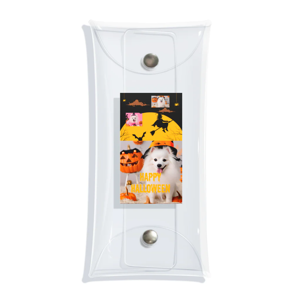 MIPA♥のハロウィン🎃スピッツ Clear Multipurpose Case