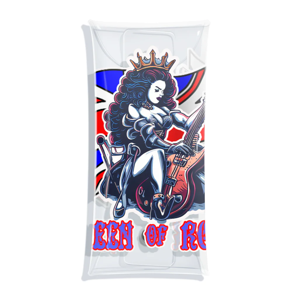 islandmoon13のQUEEN OF ROCK　ロックの女王様 Clear Multipurpose Case