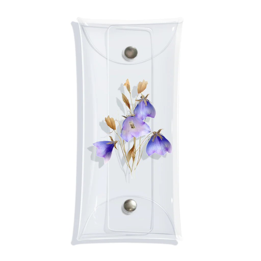 Atelier Petrichor Forestのキキョウ Chinese bellflower Clear Multipurpose Case