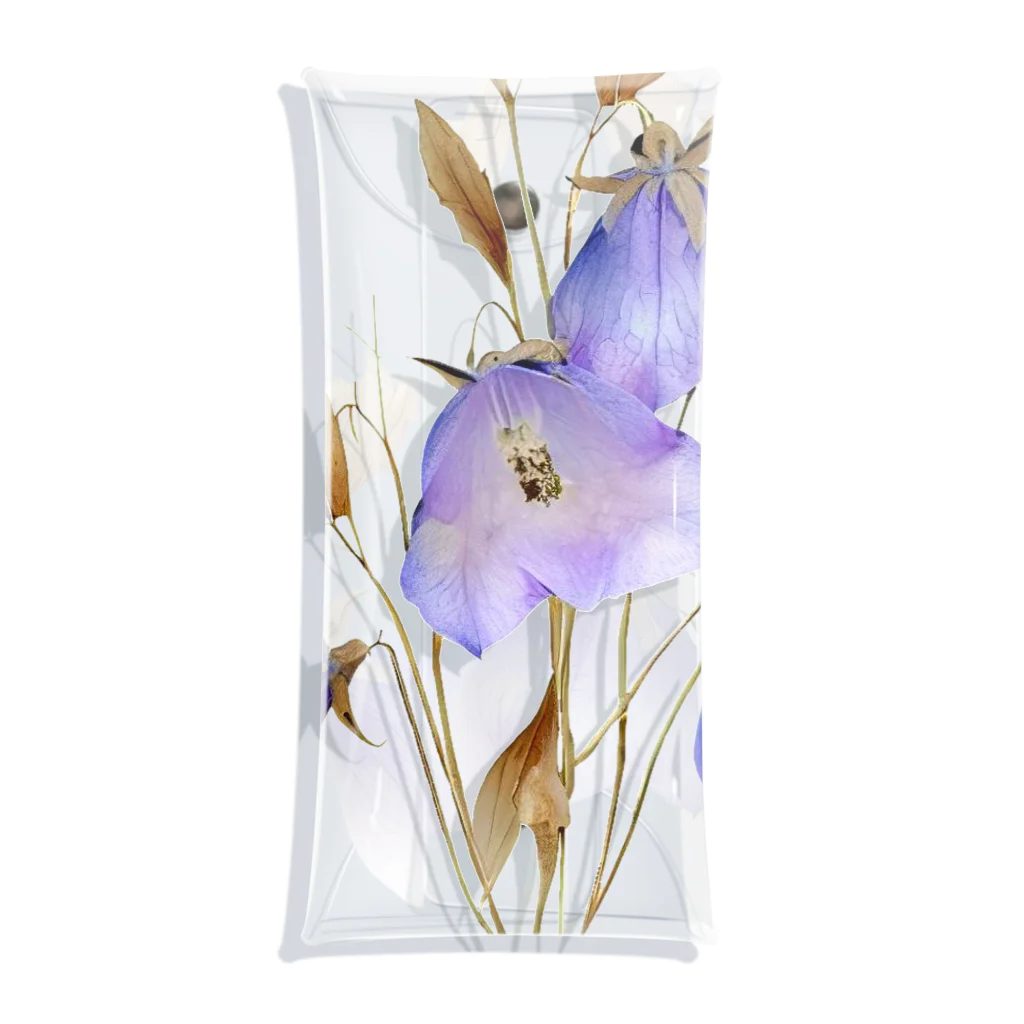 Atelier Petrichor Forestのキキョウ Chinese bellflower Clear Multipurpose Case