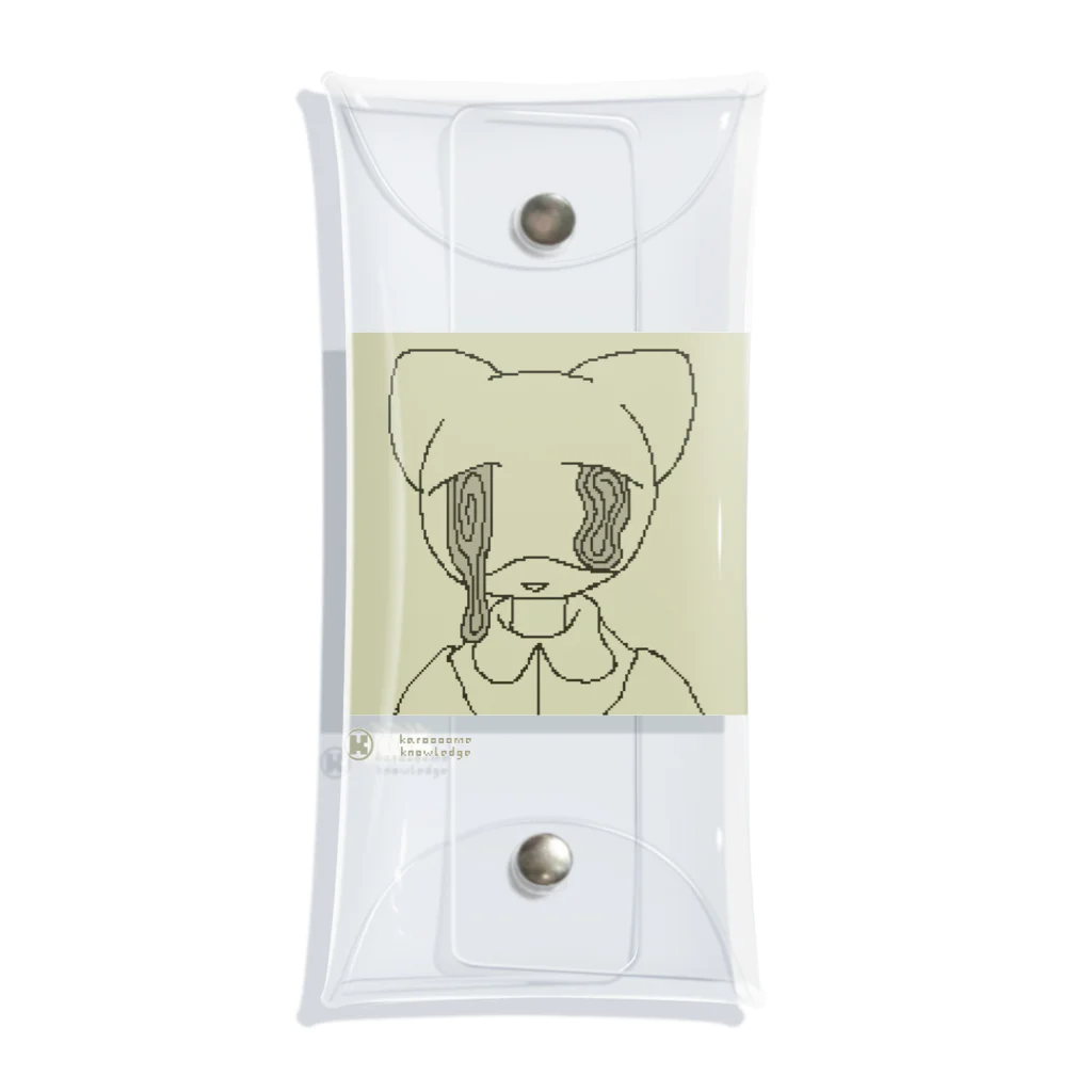 karoooome market!のTHE AMULET OF SADNESS Clear Multipurpose Case