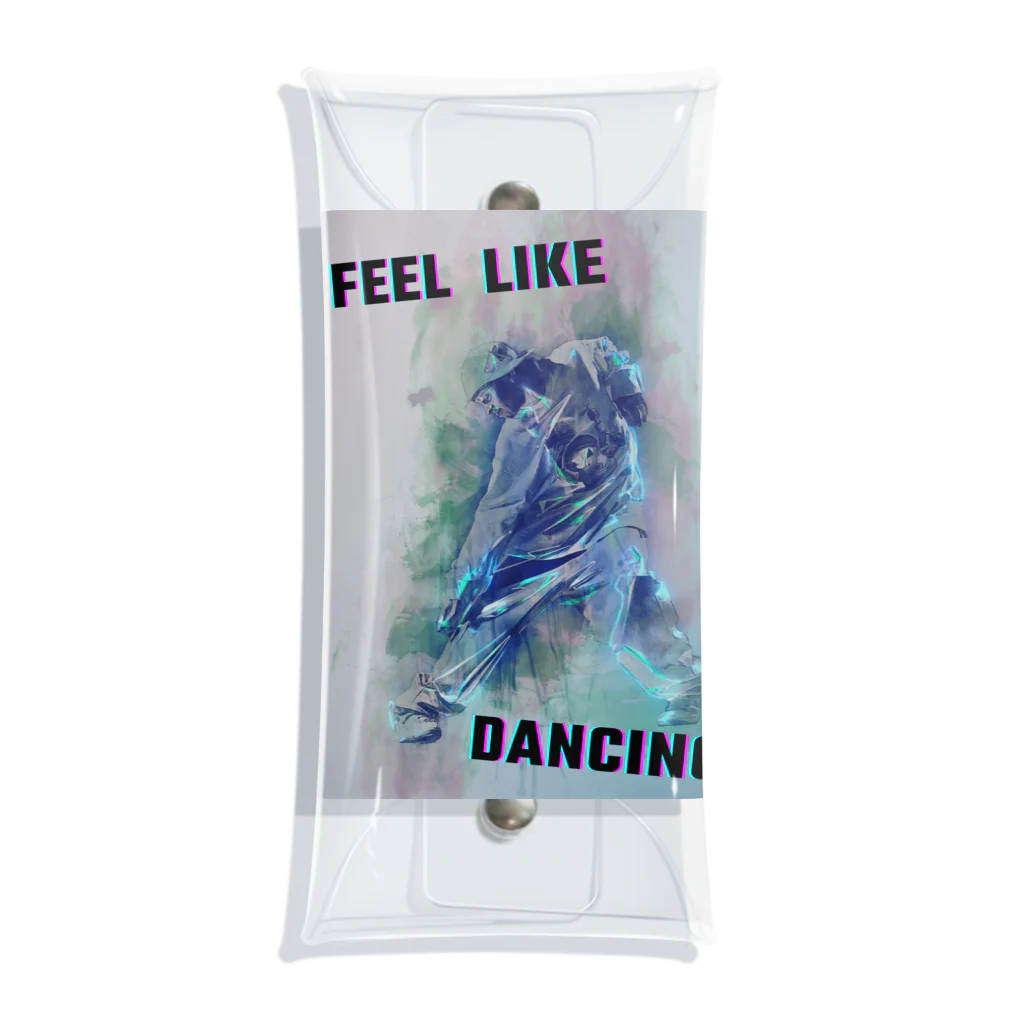 WAJIN-FactoryのFeel Like Dancing! Clear Multipurpose Case