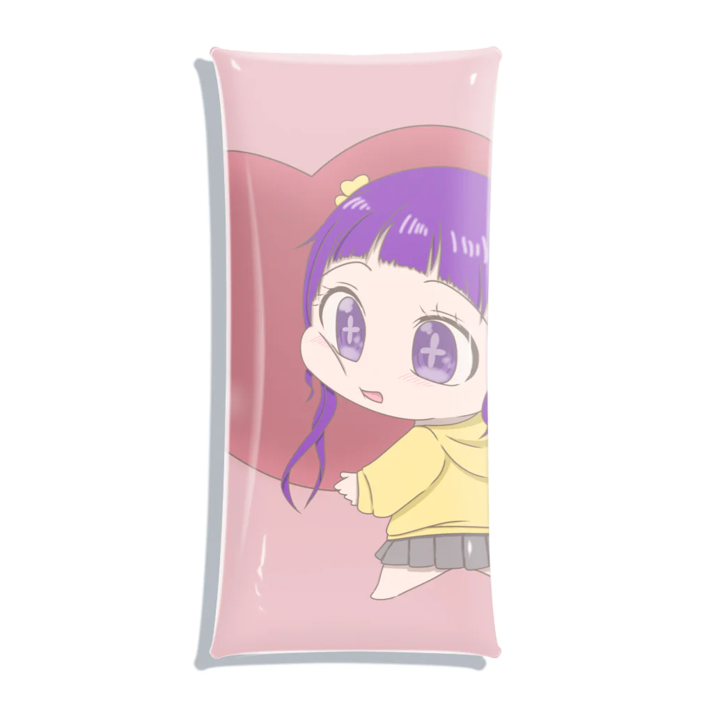 suzumisouの女の子 りんちゃん Clear Multipurpose Case