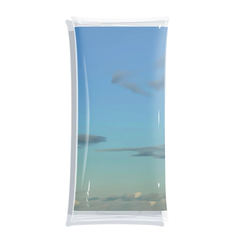 ぎんズの１６時４２分の空 Clear Multipurpose Case