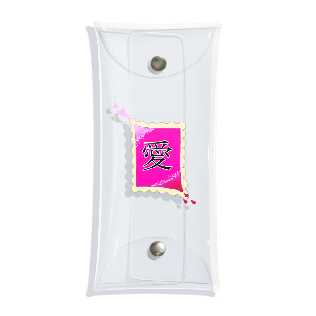 雛菊💐🤍の愛の切手 Clear Multipurpose Case