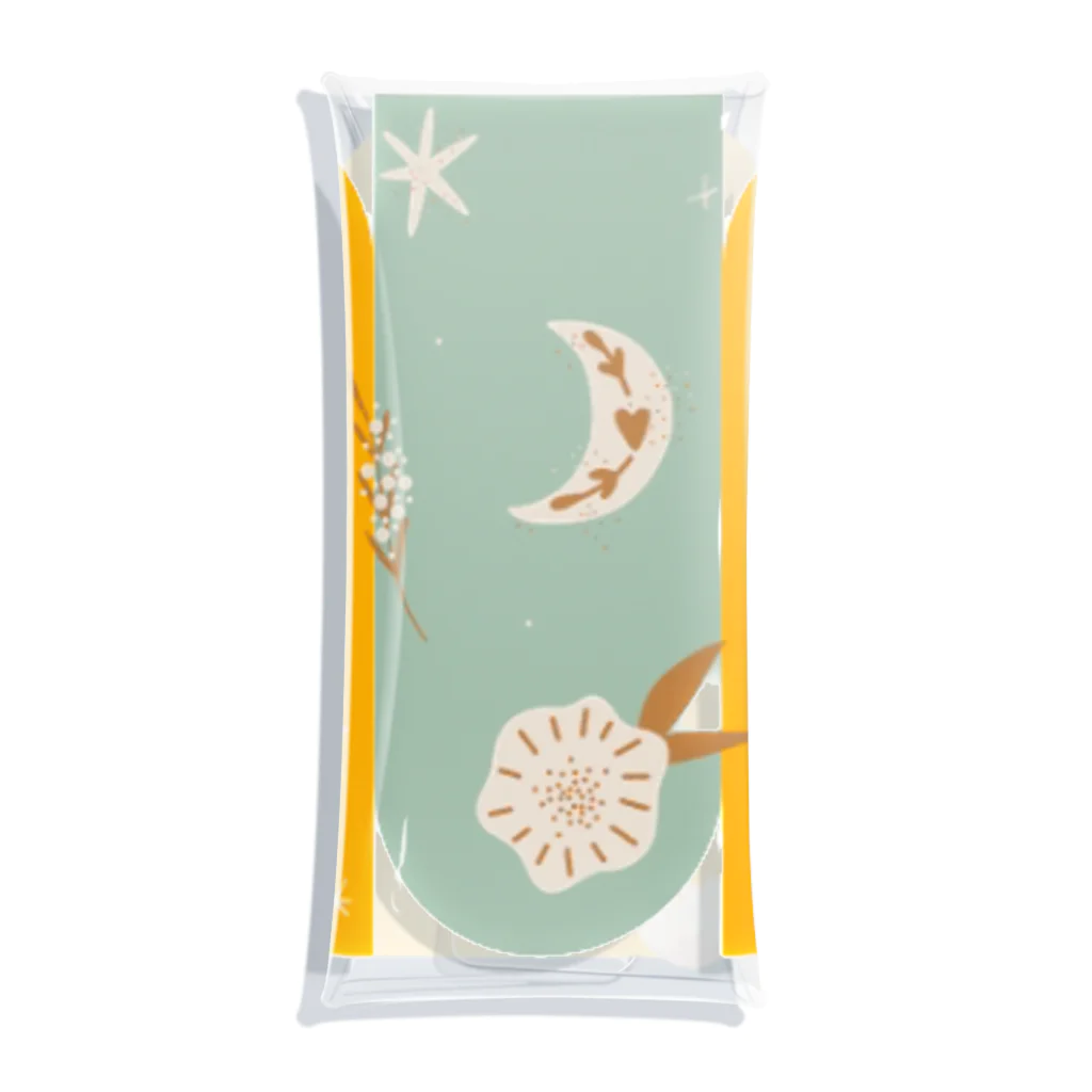  MIRACLE MOONのBOHO MOON Clear Multipurpose Case