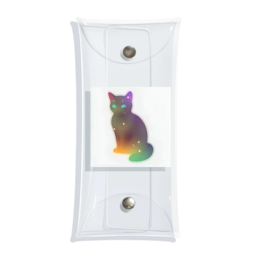 ageha(アゲハ)のくろねこ Clear Multipurpose Case