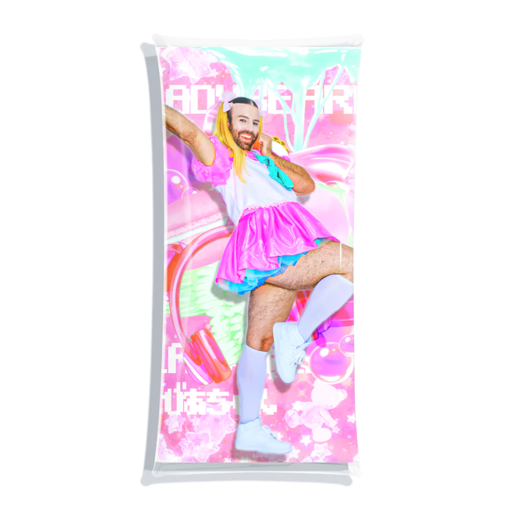 BABYBEARDのBABYBEARD Artist Photo (pink) Clear Multipurpose Case