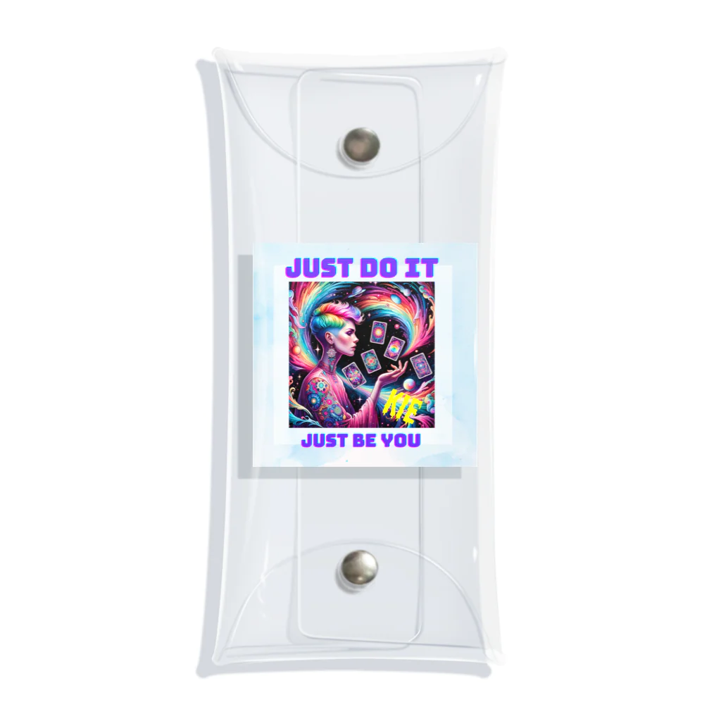 KIZUKI のJUST DO IT Clear Multipurpose Case