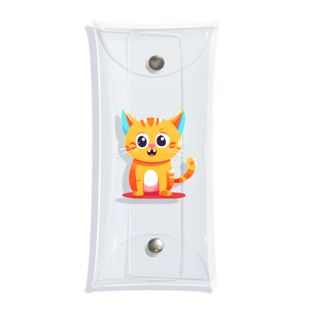 じゅんじゅんのかわ猫(*ΦωΦ*) Clear Multipurpose Case