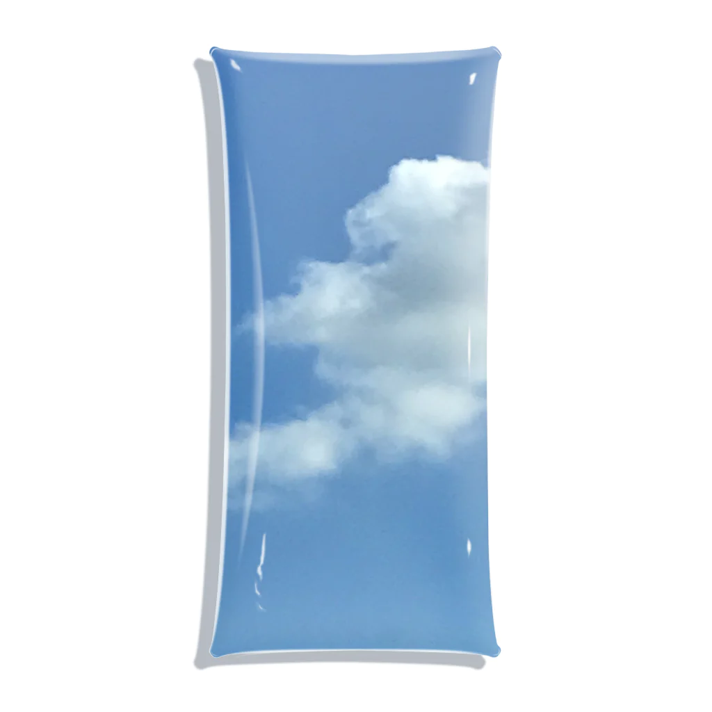 奈樹(なな)の雲✨ 晴れ☀️ 自然✨ クリアマルチケース