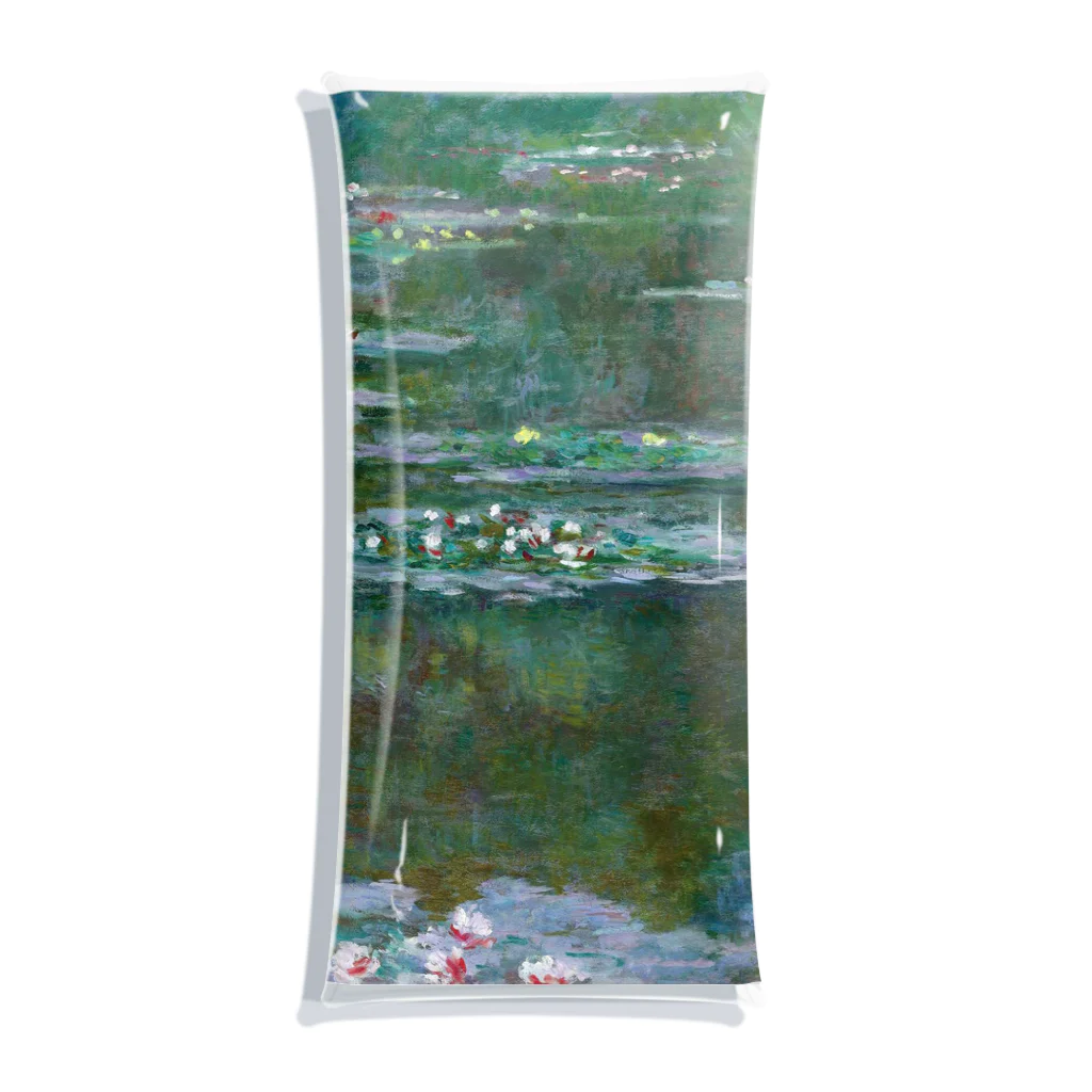 名画館のモネ「睡蓮②」　クロード・モネの絵画【名画】睡蓮シリーズ Clear Multipurpose Case