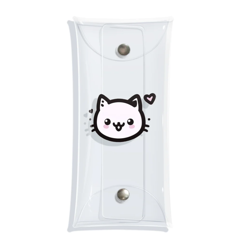 終わらない夢🌈の可愛いにゃんこ🐱💞 Clear Multipurpose Case