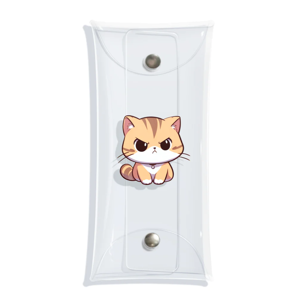 マッハSHOPのAI天風猫(怒1) Clear Multipurpose Case