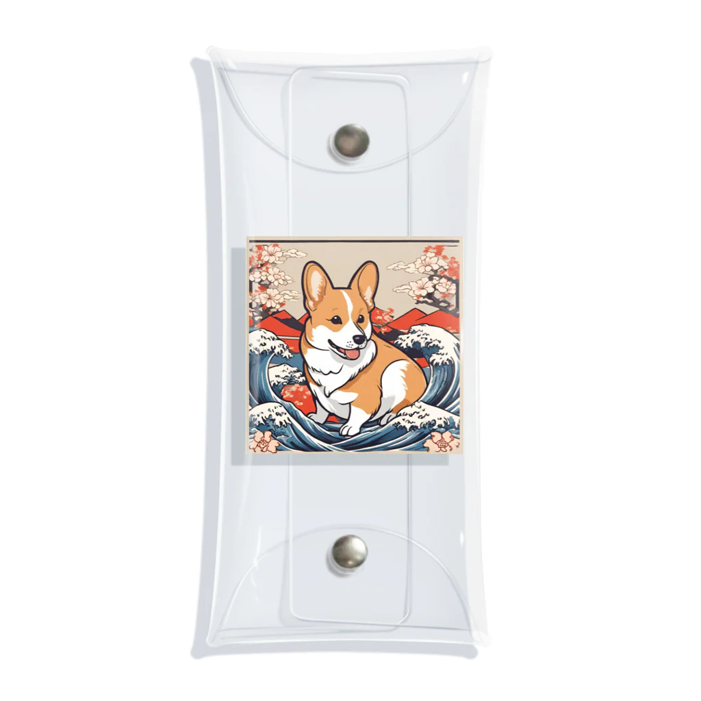 ただjapaneseなだけ🙌の絵巻の犬小町 2 Clear Multipurpose Case