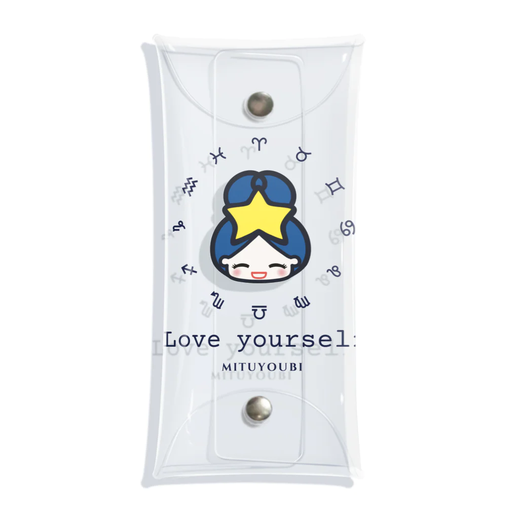 蜜曜日の天空ショッピングのLOVE yourself ロゴ Clear Multipurpose Case