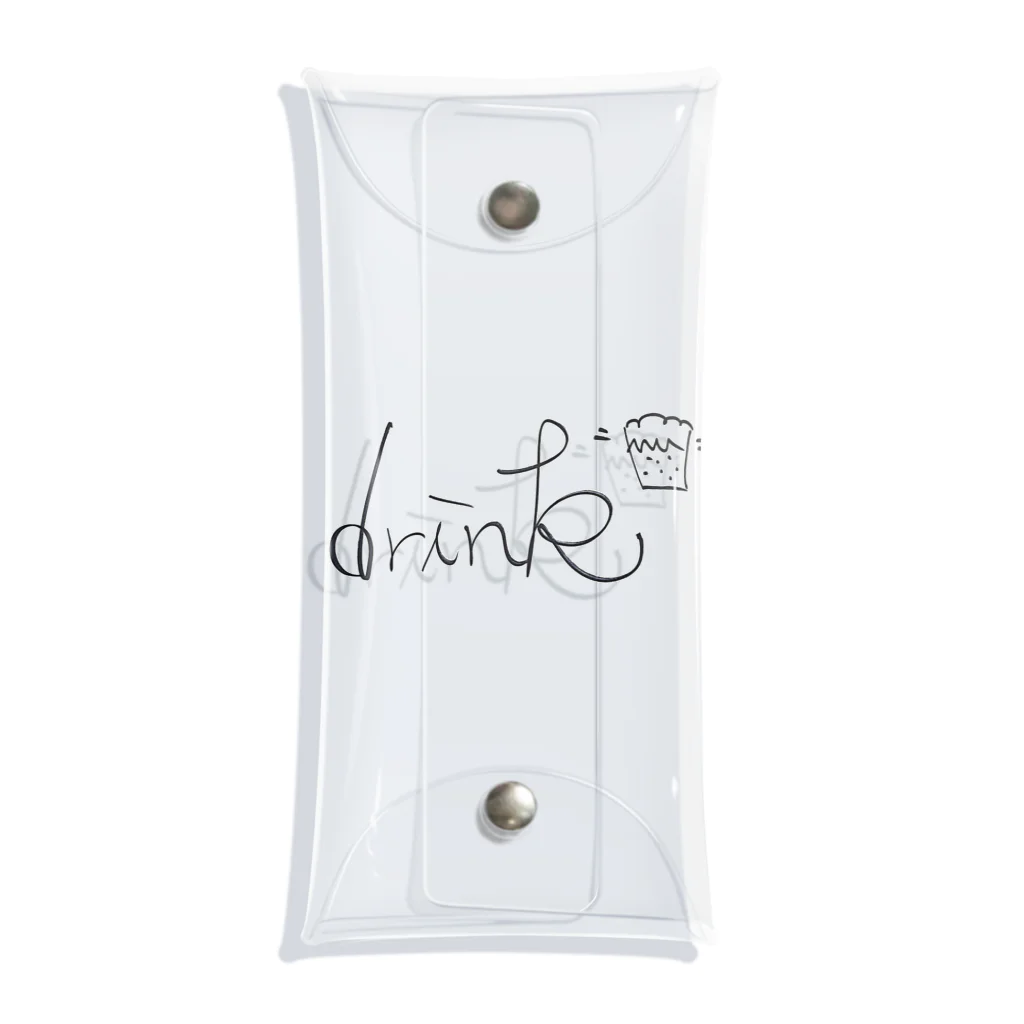 しょーもないデザイン屋のdrink Clear Multipurpose Case